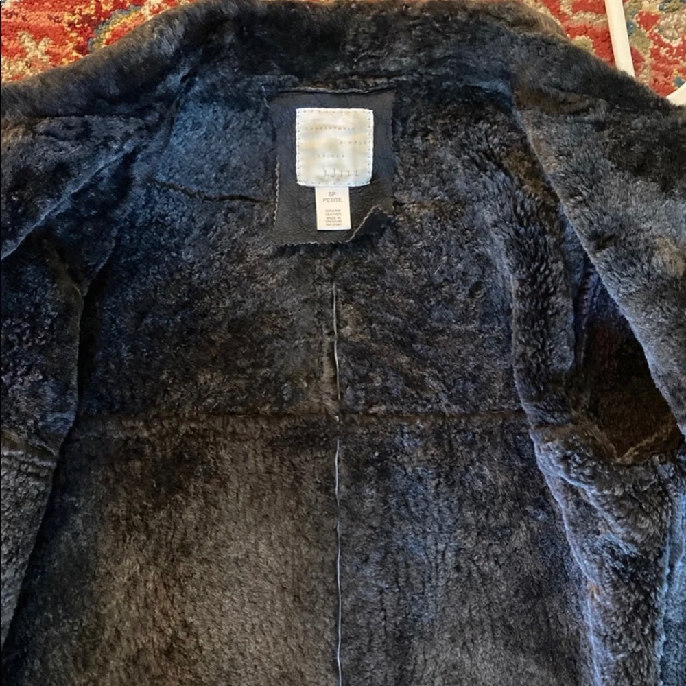 Leather and Fur Jacket - Picture 3 of 4
